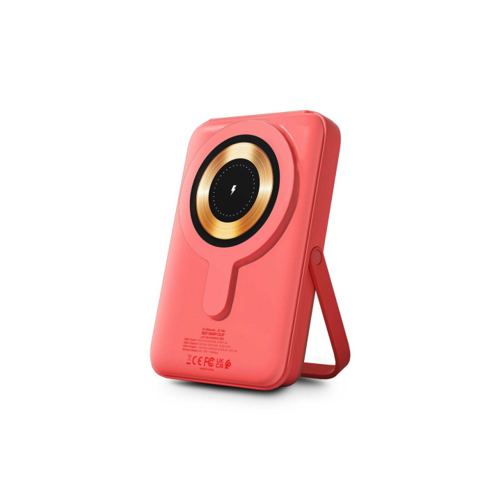 Urban Factory Magnee Power 10000 mAh Carregamento wireless Coral