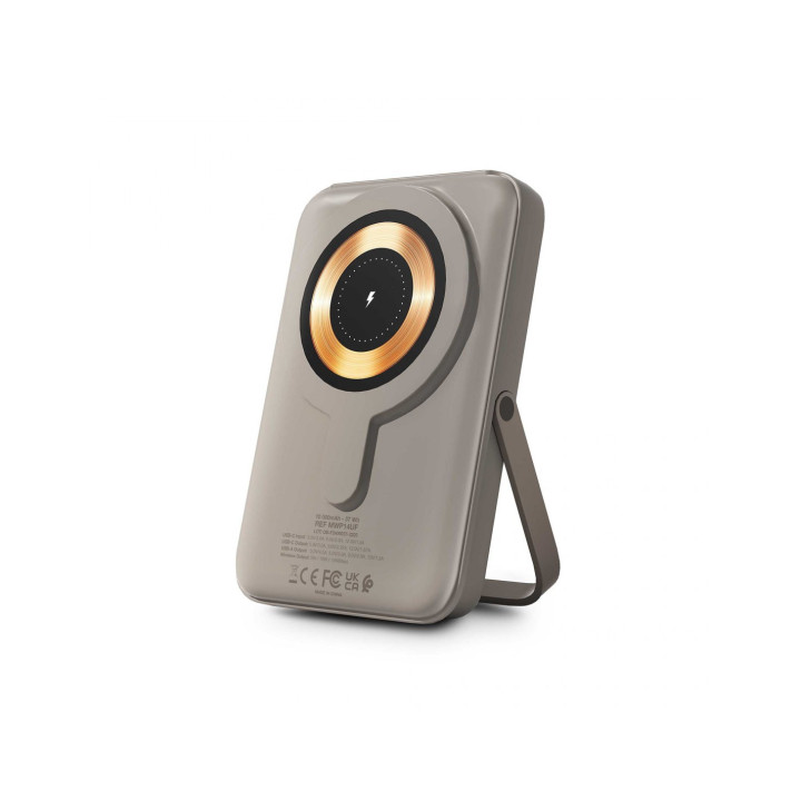Urban Factory Magnee Power 10000 mAh Carregamento wireless Areia