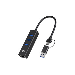 Conceptronic DONN07BA cartão de rede Ethernet 5000 Mbit s