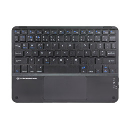 Conceptronic TOBIN01BPT teclado Universal Bluetooth QWERTY Português Preto