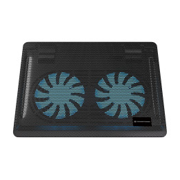 Conceptronic CNBCOOLPAD2F base de refrigeração para computador 39,6 cm (15.6") 1000 RPM Preto