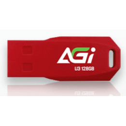 AGI Technology UP138 unidade de memória USB 128 GB USB Type-A 3.2 Gen 1 (3.1 Gen 1) Vermelho