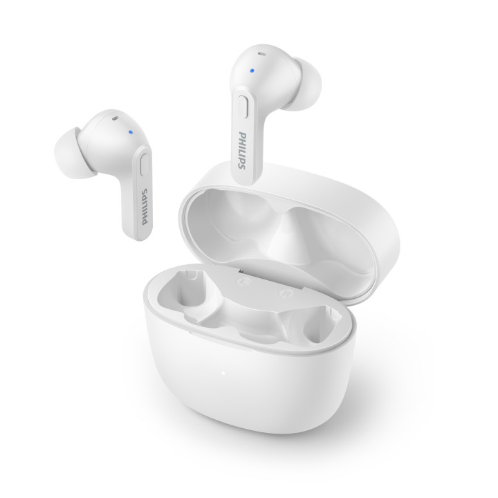 Philips 2000 series TAT2206WT 00 auscultador Auscultadores True Wireless Stereo (TWS) Intra-auditivo Chamadas Música Bluetooth