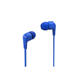 Philips TAE1105BL 00 auscultador Auscultadores Com fios Intra-auditivo Chamadas Música Azul