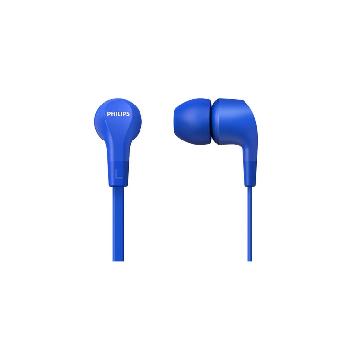 Philips TAE1105BL 00 auscultador Auscultadores Com fios Intra-auditivo Chamadas Música Azul