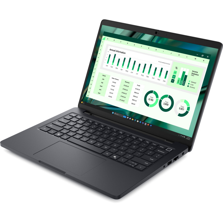 DELL Pro Max 14 MC14250 Intel Core Ultra 7 265H Estação de trabalho móvel 35,6 cm (14") Full HD+ 16 GB LPDDR5x-SDRAM 512 GB SSD