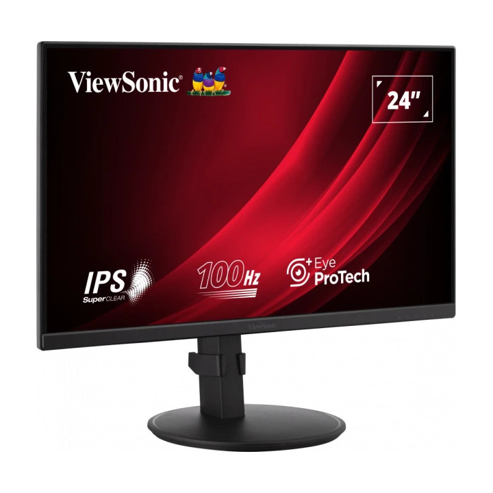 Viewsonic Display VG2408A monitor de ecrã 61 cm (24") 1920 x 1080 pixels Full HD LED Preto