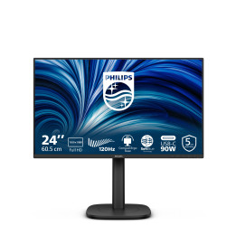 Philips 3000 series 24B2U3301 00 monitor de ecrã 60,5 cm (23.8") 1920 x 1080 pixels Full HD LCD Preto