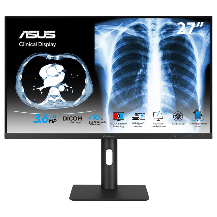 ASUS MH2741A monitor de ecrã 68,6 cm (27") 2560 x 1440 pixels Quad HD LCD Preto