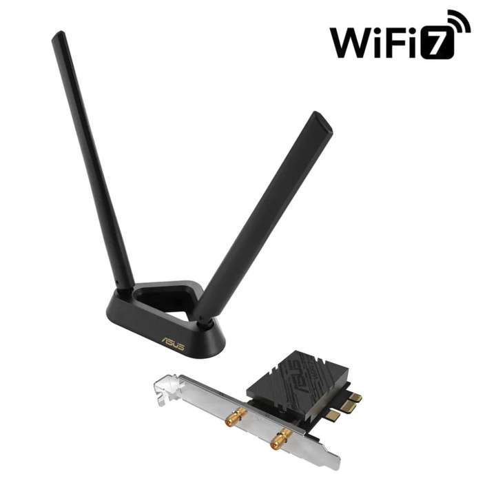 ASUS PCE-BE92BT | Placa Rede Wireless Wi-Fi 7 c/ Bluetooth