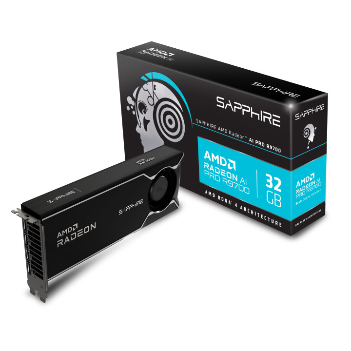 Sapphire AMD RADEON AI PRO R9700 32 GB GDDR6