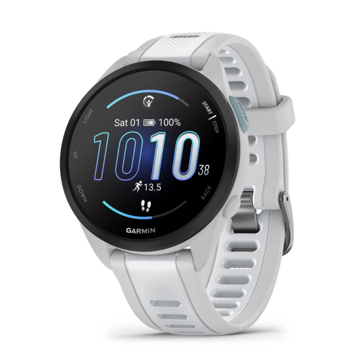 Garmin Forerunner 165 3,05 cm (1.2") AMOLED 43 mm Digital 390 x 390 pixels Ecrã táctil Cinzento GPS