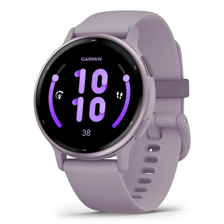 Garmin Vivoactive 5 3,05 cm (1.2") AMOLED Digital 390 x 390 pixels Ecrã táctil Violeta Wi-Fi GPS
