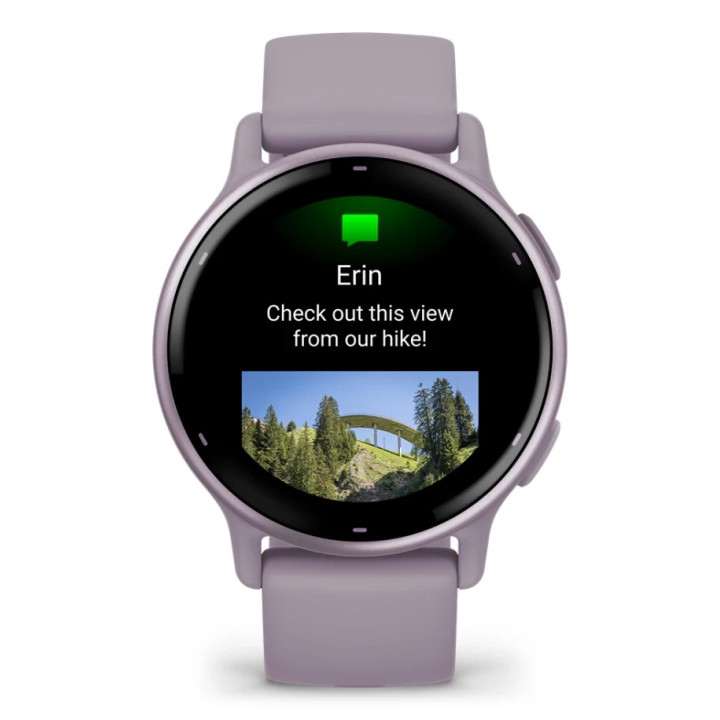 Garmin Vivoactive 5 3,05 cm (1.2") AMOLED Digital 390 x 390 pixels Ecrã táctil Violeta Wi-Fi GPS