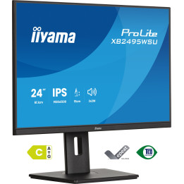 iiyama ProLite XB2495WSU-B1 monitor de ecrã 61,2 cm (24.1") 1920 x 1200 pixels WUXGA LCD Preto