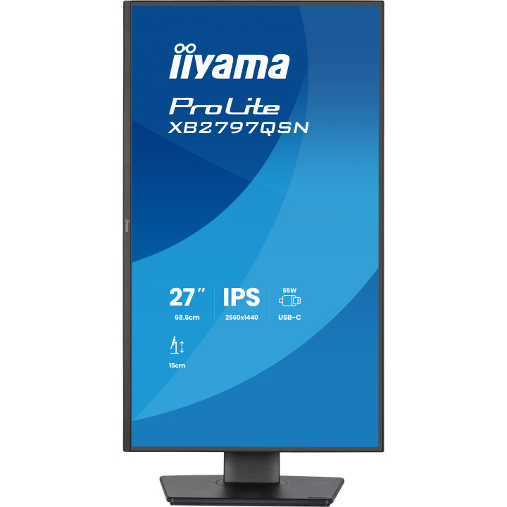 iiyama ProLite XB2797HSN-B1 monitor de ecrã 68,6 cm (27") 1920 x 1080 pixels Full HD LCD Preto