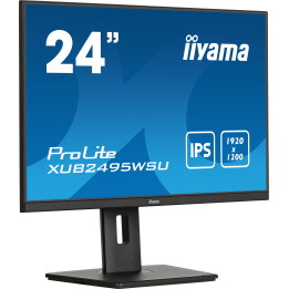 iiyama ProLite XUB2495WSU-B7 monitor de ecrã 61,2 cm (24.1") 1920 x 1200 pixels WUXGA LED Preto