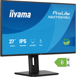 iiyama ProLite XB2792HSU-B1 monitor de ecrã 68,6 cm (27") 1920 x 1080 pixels Full HD LED Preto