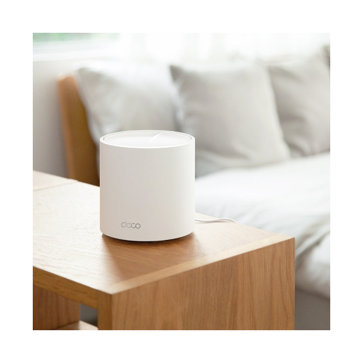 TP-Link Deco X50 (2-pack) Dual-band (2,4 GHz   5 GHz) Wi-Fi 6 (802.11ax) Branco 3 Interno