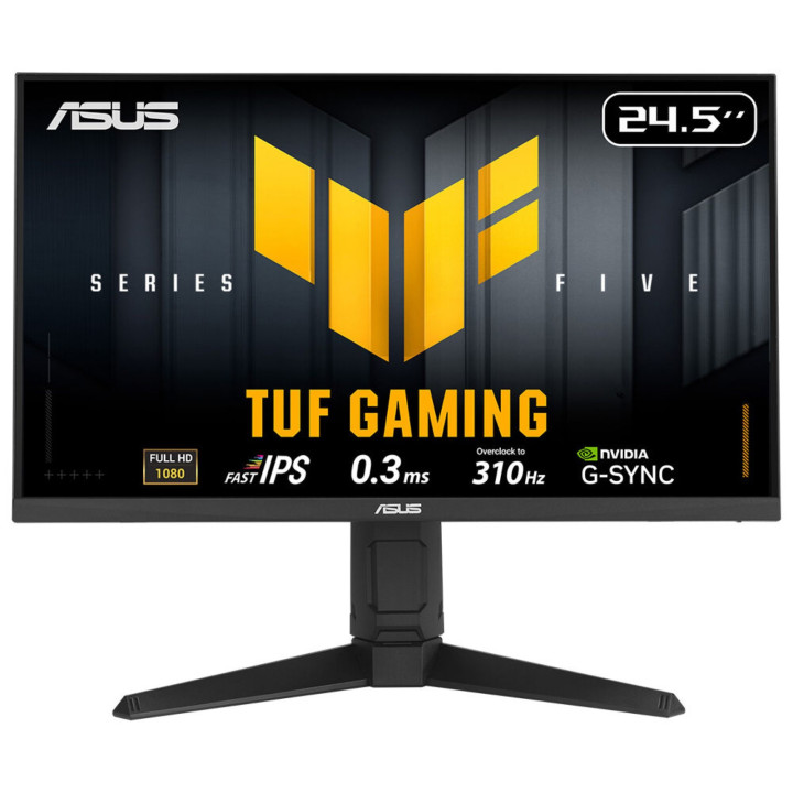 ASUS TUF Gaming VG259QMRL5A monitor de ecrã 62,2 cm (24.5") 1920 x 1080 pixels Full HD LCD Preto