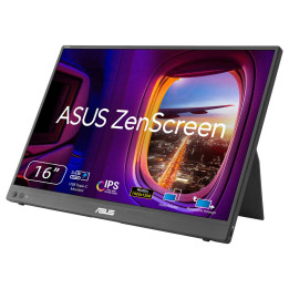 ASUS ZenScreen MB16FC monitor de ecrã 40,6 cm (16") 1920 x 1200 pixels WUXGA LCD Preto