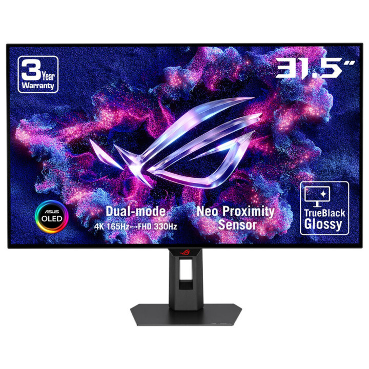 ASUS ROG Strix OLED XG32UCWG monitor de ecrã 80 cm (31.5") 3840 x 2160 pixels 4K Ultra HD Preto