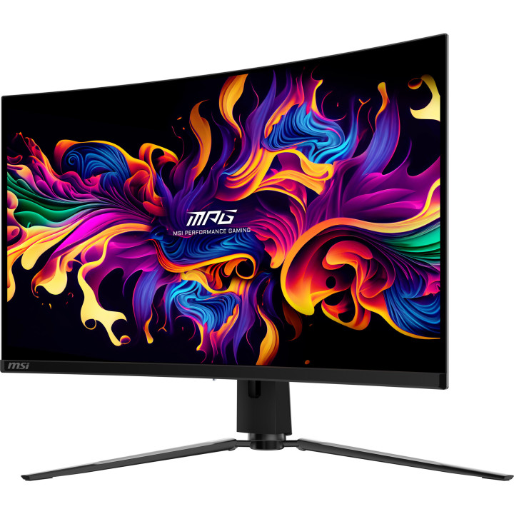 MSI MPG 321CURXDE QD-OLED monitor de ecrã 80 cm (31.5") 3840 x 2160 pixels 4K Ultra HD Preto