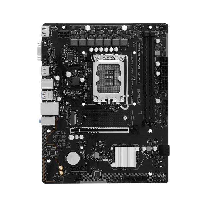 Asrock H610M-HDV M.2 D5 Gen5 Intel H610 LGA 1700 micro ATX