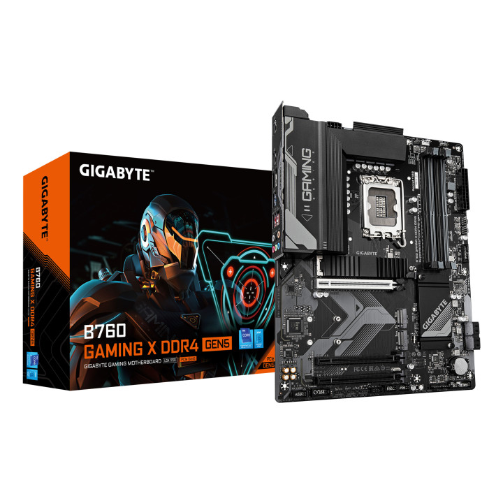 GIGABYTE B760 GAMING X DDR4 GEN5 Intel B760 LGA 1700 ATX