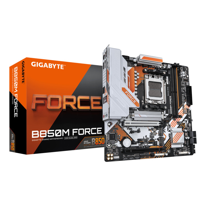 GIGABYTE B850M FORCE motherboard AMD B850 Ranhura AM5 micro ATX