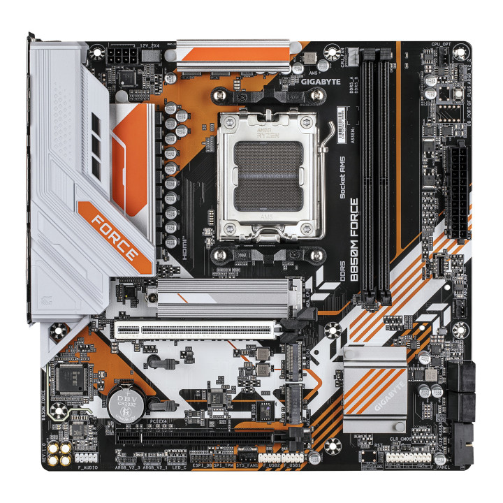 GIGABYTE B850M FORCE motherboard AMD B850 Ranhura AM5 micro ATX