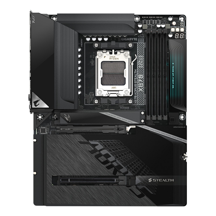 GIGABYTE X870 AORUS STEALTH AMD X870 Ranhura AM5 ATX