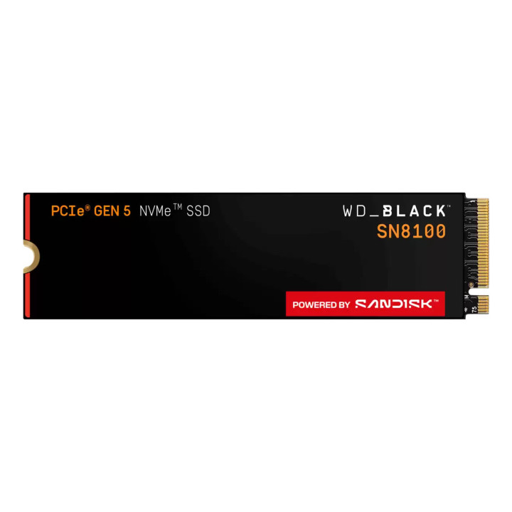 Western Digital WD_BLACK SN8100 NVMe 8 TB M.2 PCI Express 5.0 TLC 3D NAND