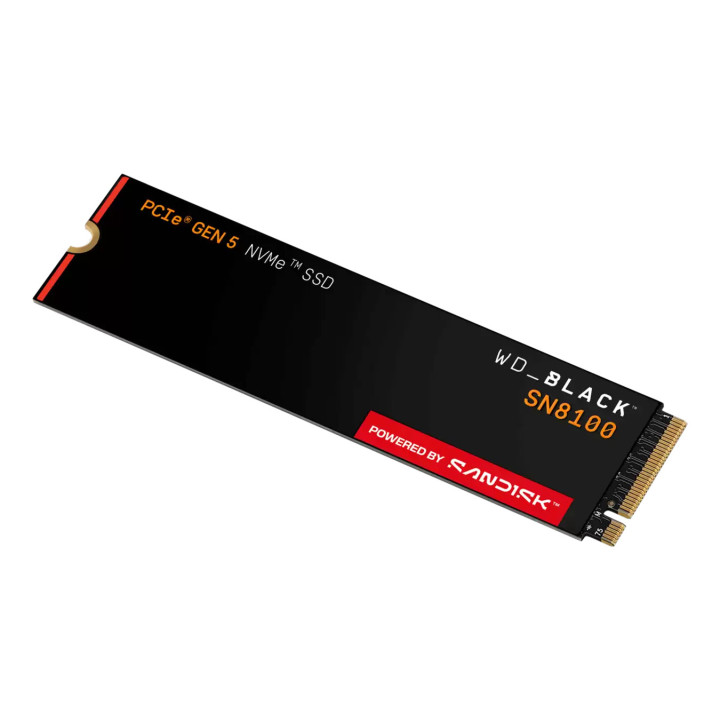 Western Digital WD_BLACK SN8100 NVMe 8 TB M.2 PCI Express 5.0 TLC 3D NAND