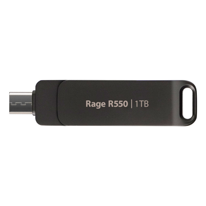 Patriot Memory Rage R550 unidade de memória USB 32 GB USB Type-A   USB Type-C 3.2 Gen 1 (3.1 Gen 1) Preto