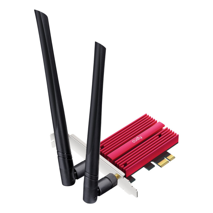 Cudy WE3000S cartão de rede Interno WLAN   Bluetooth 2400 Mbit s