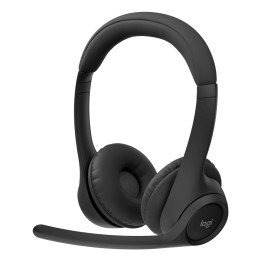 Logitech Zone 305 Auscultadores Sem fios Fita de cabeça Car Home office Bluetooth Preto