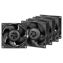 ARCTIC S8038-10K Processador Ventoinha 8 cm Preto 4 unidade(s)