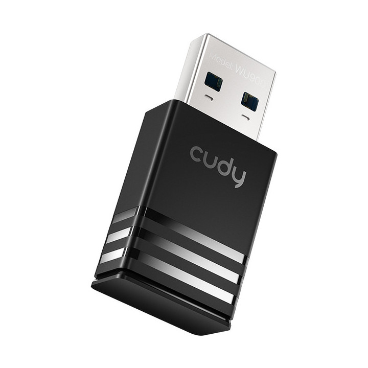 Cudy AX900 Dual-Band Wi-Fi 6 USB Adapter, WU900 1.0 WLAN 600 Mbit s