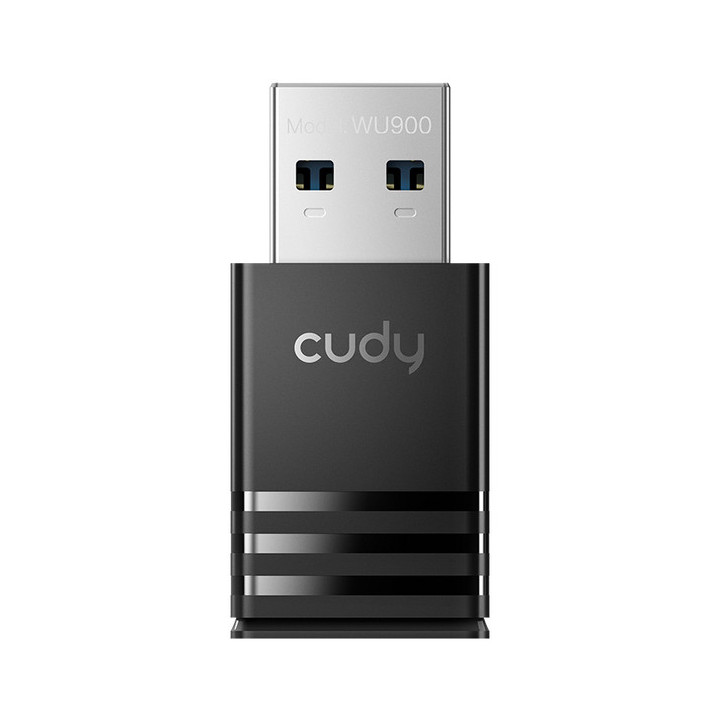 Cudy AX900 Dual-Band Wi-Fi 6 USB Adapter, WU900 1.0 WLAN 600 Mbit s