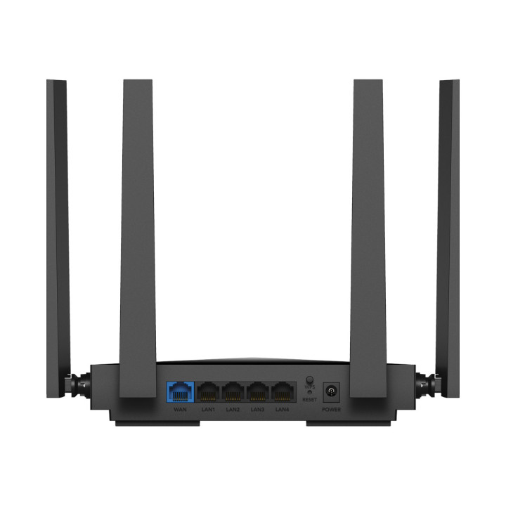 Cudy WR3600H router sem fios Gigabit Ethernet Dual-band (2,4 GHz   5 GHz) Preto