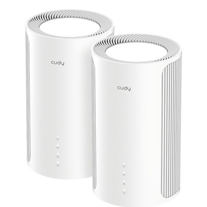 Cudy M11000 Tri-band (2.4 GHz   5 GHz   6 GHz) Wi-Fi 7 (802.11be) Branco 4 Interno