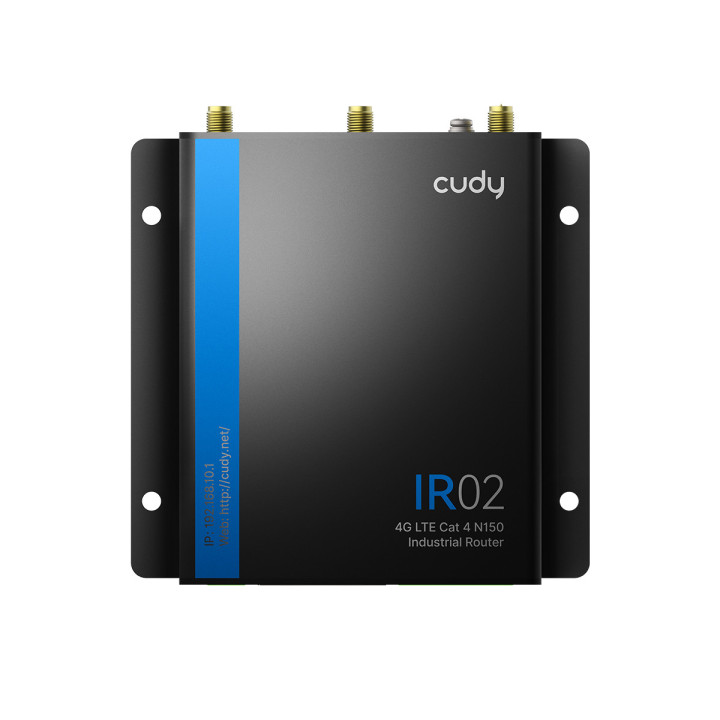 Cudy 4G LTE Cat 4 N150 Industrial Wi-Fi Router, IR02 1.0 Router de rede móvel