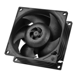 ARCTIC S8038-7K Processador Ventoinha 8 cm Preto 1 unidade(s)