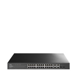 Cudy 26-Port Gigabit Easy-Managed Switch with 2 Combo Ports, GS1028ES2 1.0 Gerido L2 Gigabit Ethernet (10 100 1000) Preto