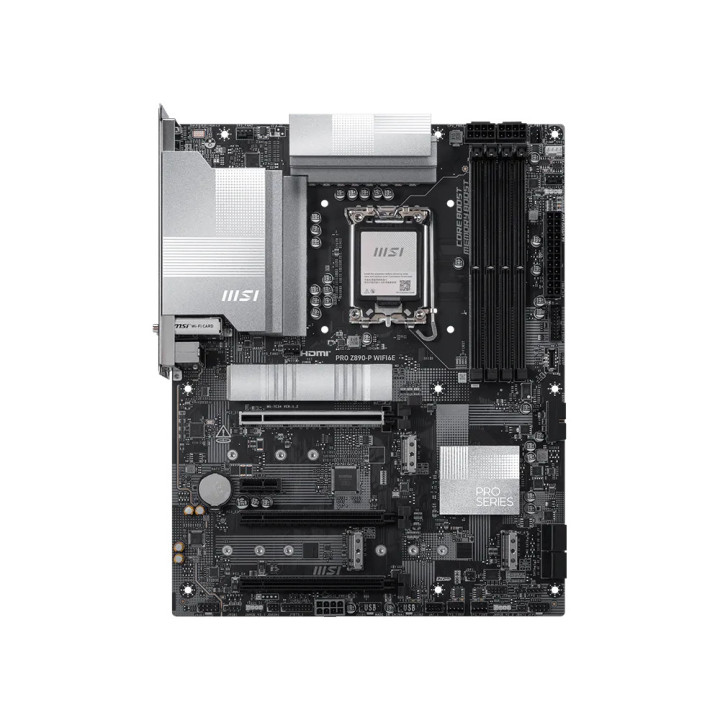 MSI PRO Z890-P WIFI6E motherboard Intel Z890 LGA 1851 (Socket V1) ATX
