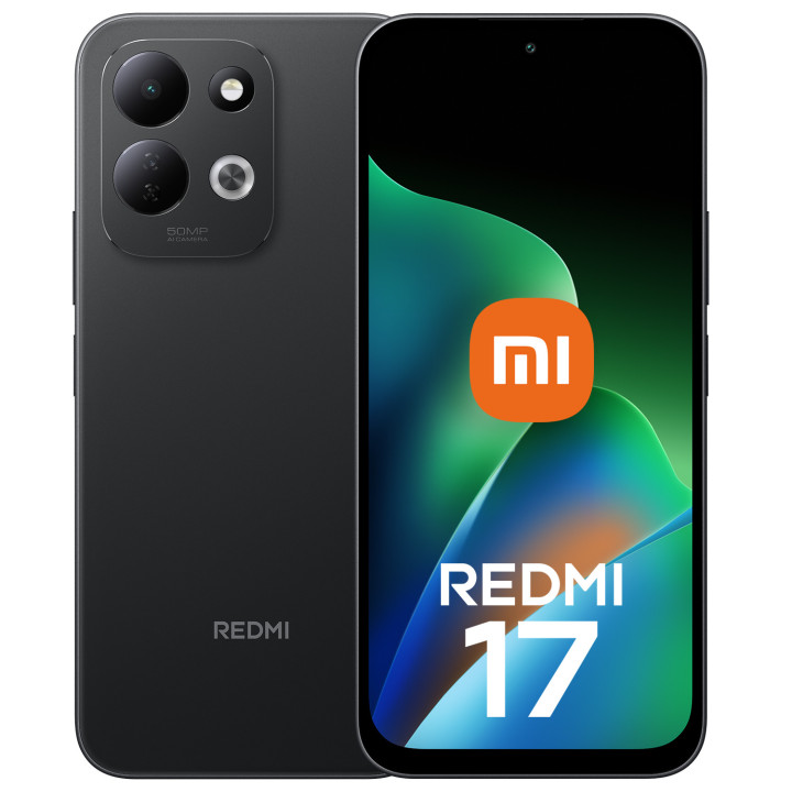 Xiaomi Redmi 17 17,8 cm (6.99") 4G USB Type-C 4 GB 256 GB 7500 mAh Preto
