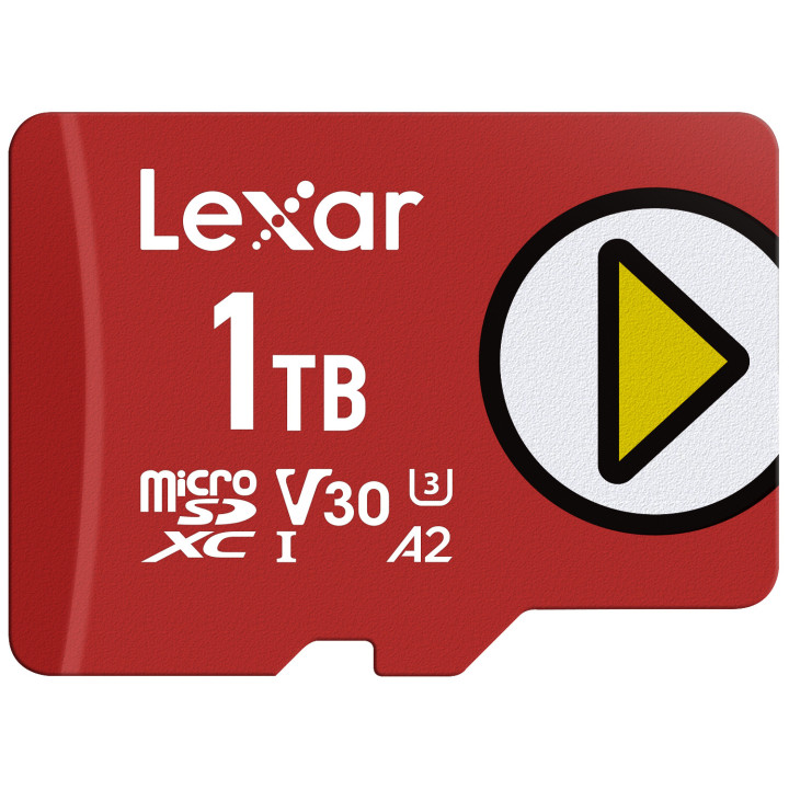 Lexar LMSPLAY001T-BNSNG cartão de memória 1 TB MicroSDXC UHS-I Classe 10
