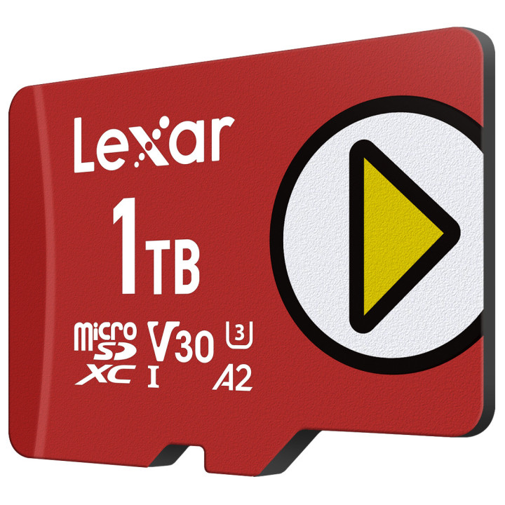 Lexar LMSPLAY001T-BNSNG cartão de memória 1 TB MicroSDXC UHS-I Classe 10