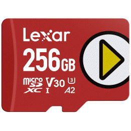 Lexar LMSPLAY256G-BNSNG cartão de memória 256 GB MicroSDXC UHS-I Classe 10
